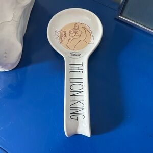 Rae Dunn Disney Lion King Mufasa and Simba Spoon Rest